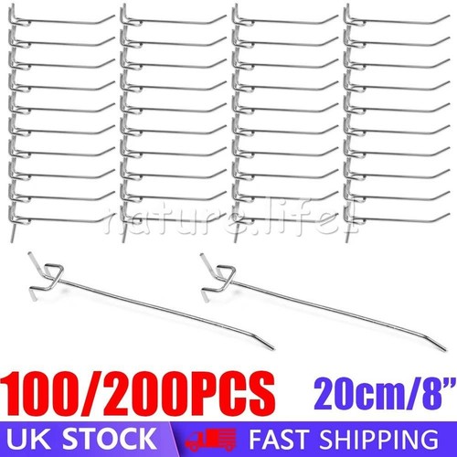 100 200 pcs peg board - board, hooks