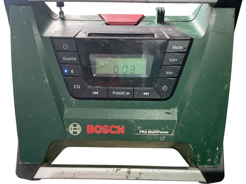 Bosch tough portable radio - bosch,