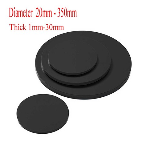 Black plastic laser - black, cut