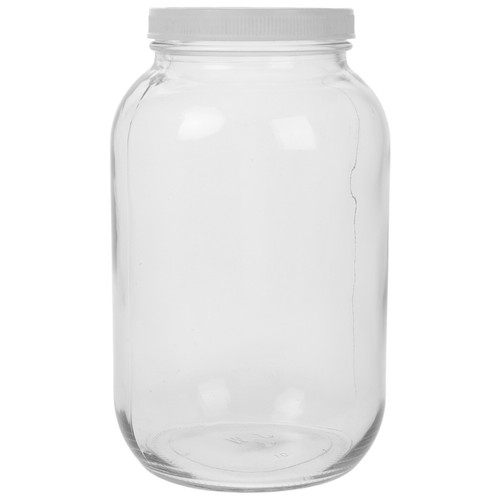 Large wide mouth jar gallon - mouth, 1