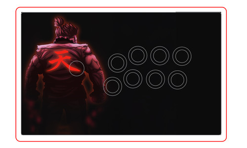 Fight stick custom artwork