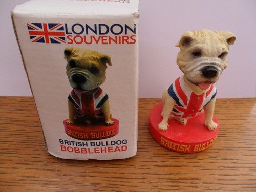New british bulldog bobblehead - bulldog,