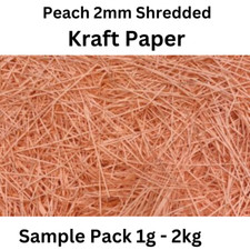 Peach Coloured  Shredded