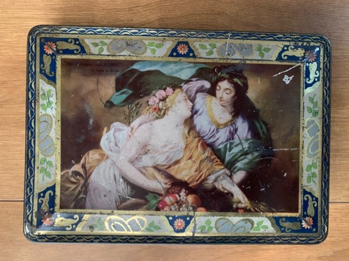 Antique tin peek frean co - antique,