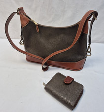 Mulberry Scotchgrain Leather Shoulder Bag & Matching Purse - Brown Tan- E6