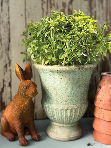 Vintage style urn planter - vintage,