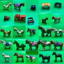 Lego Horses - Friends and Minifigure Animals - Many available [Combine Postage]