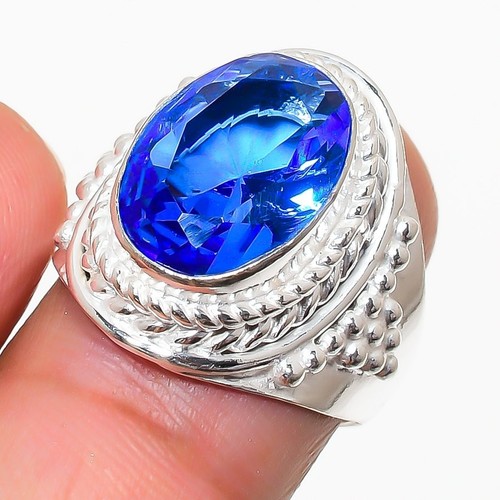 Blue tanzanite gemstone - blue,