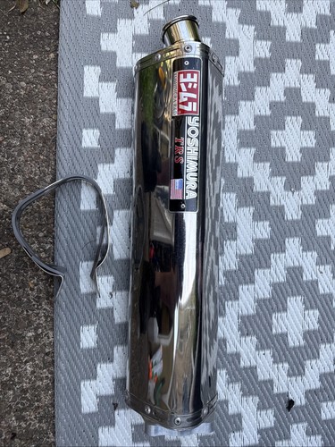 Yoshimura trs tri oval exhaust - oval,