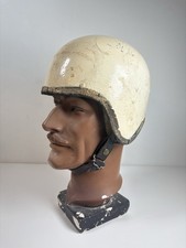 Vintage Motorcycle Helmet Open