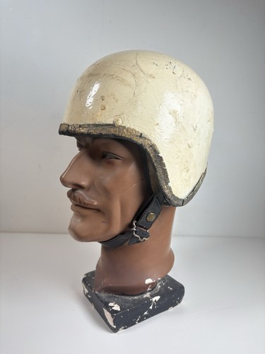 Vintage motorcycle helmet open - motorcycle,