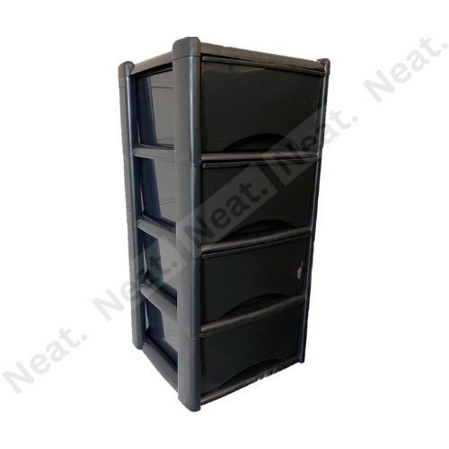 Drawer plastic storage tower - 4,
