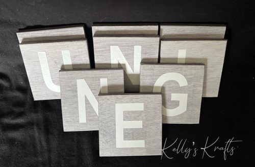 Grey large wooden - grey,