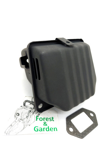 Exhaust muffler for stihl 038 - exhaust,