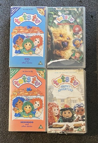 Tots kids vintage vhs video - vintage,
