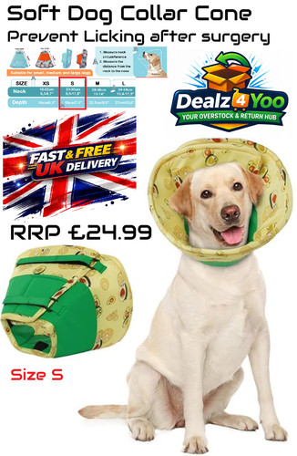 Dog recovery cone for after - recovery,