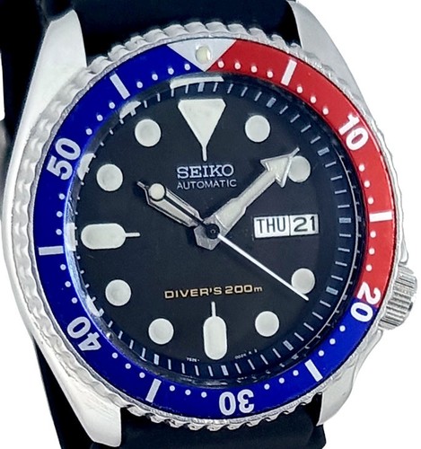 Vintage seiko pepsi skx007 - pepsi,