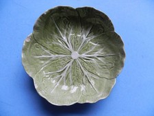 VINTAGE BORDALLO PINHEIRO CABBAGE LEAF SERVING/FRUIT BOWL - 20CM