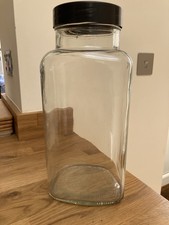 Vintage Glass Sweet Shop Jar