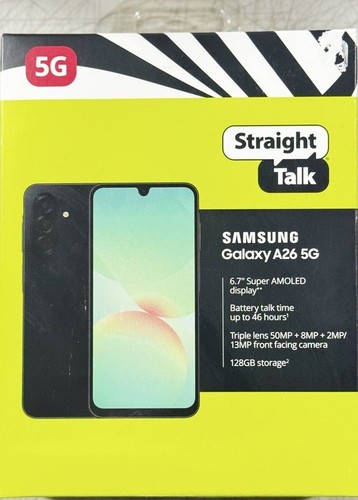 Open box straight talk samsung - talk,