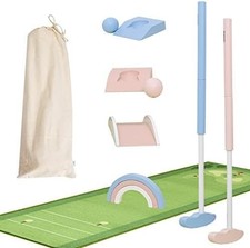 Asweets Mini Wooden Golf Set