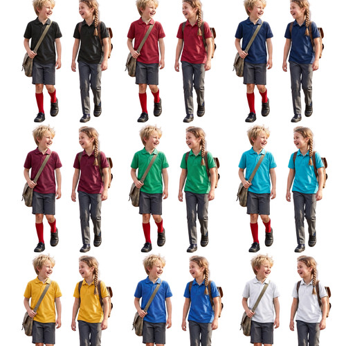Kids school polo shirt - shirt, boys