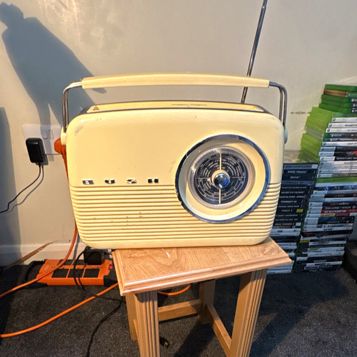 Bush vintage portable radio - bush,