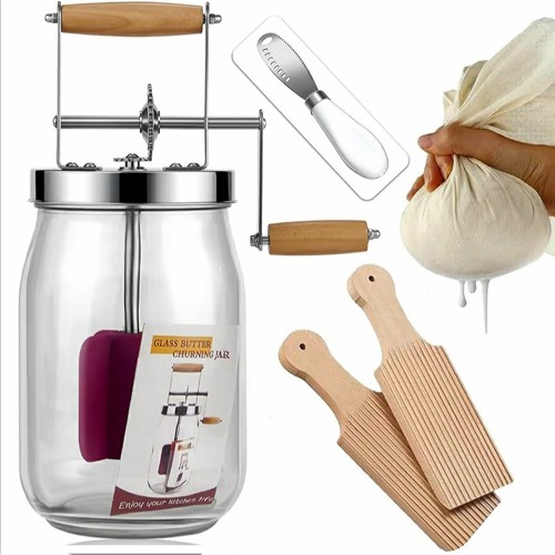 Butter churner vintag - butter,
