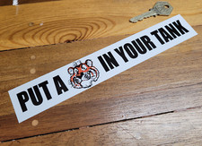 Put A Tiger In Your Tank ESSO Window Sticker 9" Classic Car Vintage Retro