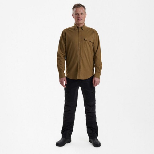 Deerhunter liam shirt ocher - deerhunter,