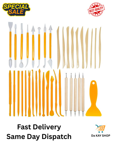 Air dry clay - tools,, pcs