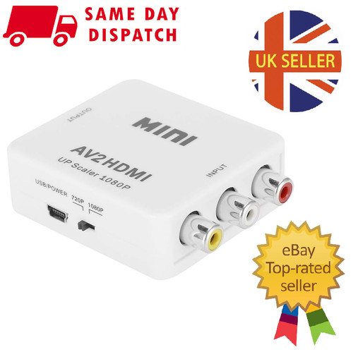 Hdmi 1080p rca - av, cvbs