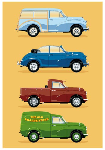 Morris minor traveller - minor,