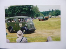 2 x Photographs of Green Post office van 949 BYY