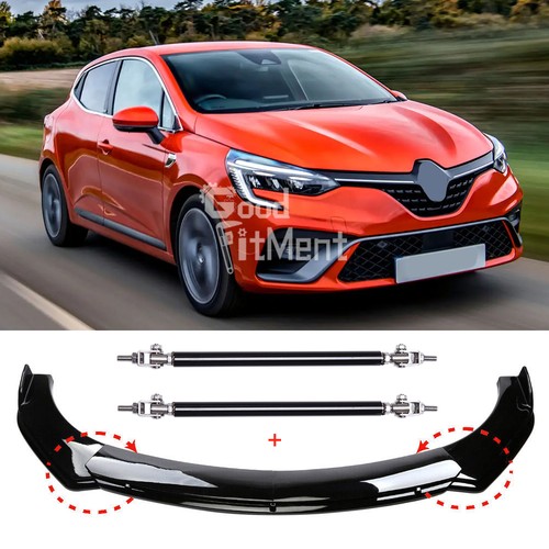 Glossy black front - front, bumper