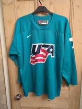 USA Ice Hockey Jersey Nike #7 Size XL Pit To Pit 26