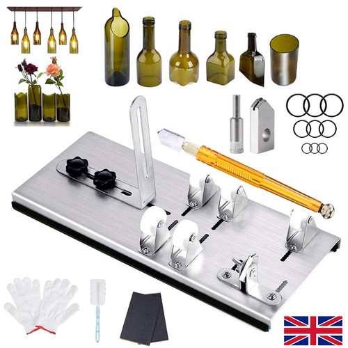 Glass bottle cutter kit - glass,