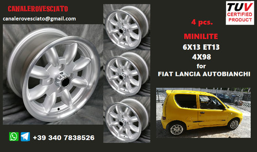 Alloy wheels minilite - alloy, 13