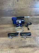 Bakery Crafts Mini Airbrush Compressor AB-C4 tested works Well-With Extras