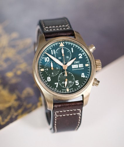 Iwc pilot spitfire chronograph - iwc,