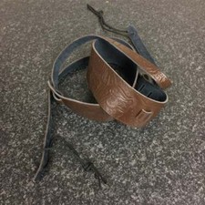 Planet Waves 25LBNJE01-DX 2.5" Classic Leather Banjo Strap - Brown