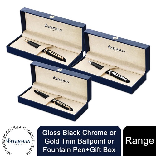 Waterman expert gloss black - expert,