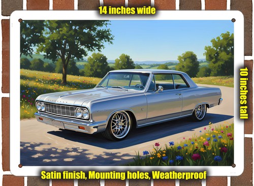 Metal sign 1964 - sign,