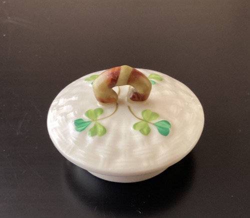 Belleek teapot lid only - belleek,