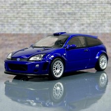 Ford Focus Custom 1999 by IXO – 1:43 Scale Diecast Model Car Rally Blue