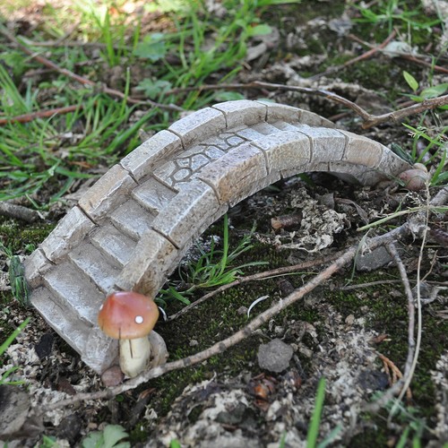 Mini fairy garden stone - fairy,