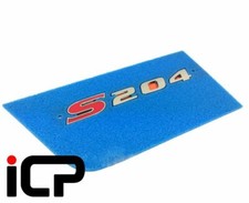 Genuine Rear Boot Lid Badge Fits: Subaru Impreza WRX STi S204