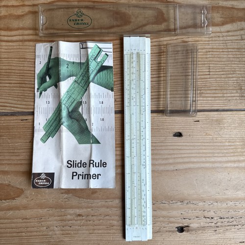 Slide ruler vintage faber - slide,