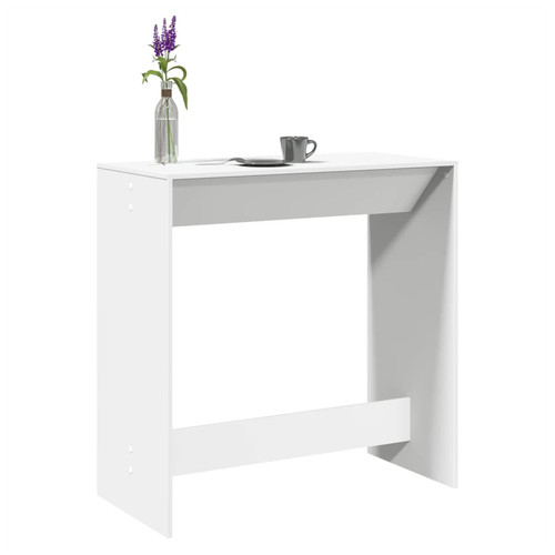 Bar table white engineered - bar,