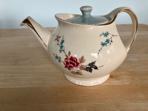 Vintage white and floral
